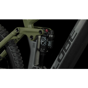 Cube Stereo Hybrid 160 HPC TM 750 27.5 flashgrey´n´olive