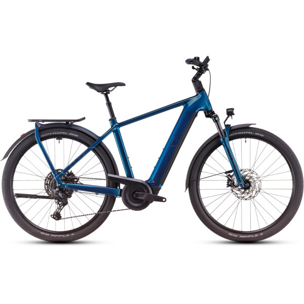 CUBE Kathmandu Hybrid EX 800 electricblue´n´chrome