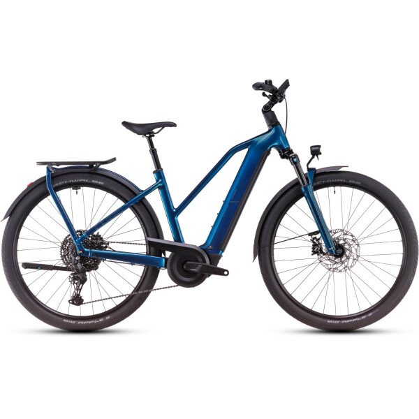 CUBE Kathmandu Hybrid EX 800 electricblue´n´chrome