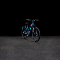 CUBE Kathmandu Hybrid EX 800 electricblue´n´chrome