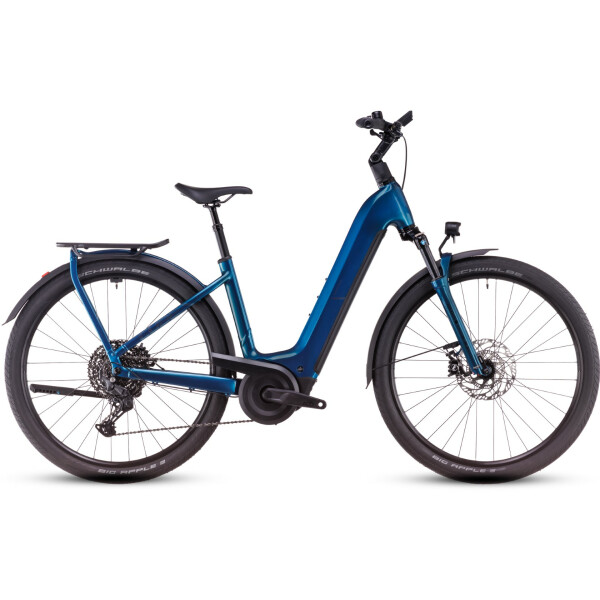 CUBE Kathmandu Hybrid EX 800 electricblue´n´chrome